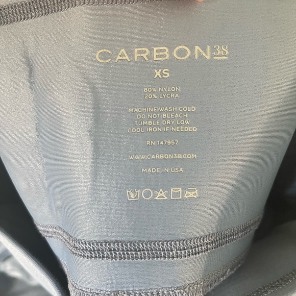 Carbon 38 light blue leggings size XS - Picture 2 of 7